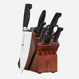 ZWILLING® J.A. Henckels 8-Piece Acacia Knife Block Set