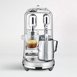 Nespresso® by Breville® Stainless Steel Creatista Plus Espresso Machine