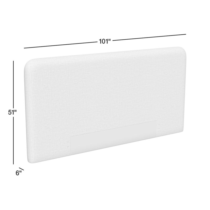 View Somers Upholstered Queen Headboard - image 3 of 6
