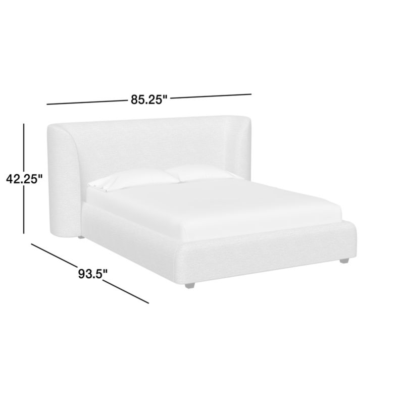 View Contour Upholstered Queen Bed - image 3 of 9