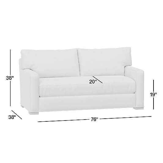 Axis Classic Bench Apartment Sofa