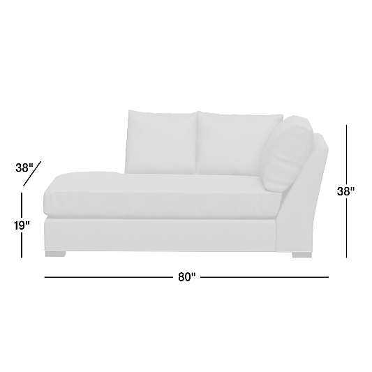 Axis Classic Left-Arm Corner Bumper Sectional Piece