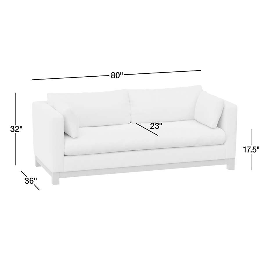 View Pacific Wood Bench Sofa (66"-103") - image 2 of 8