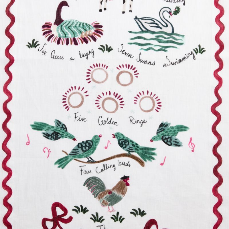 12 Days of Christmas 108" Table Runner - image 2 of 7