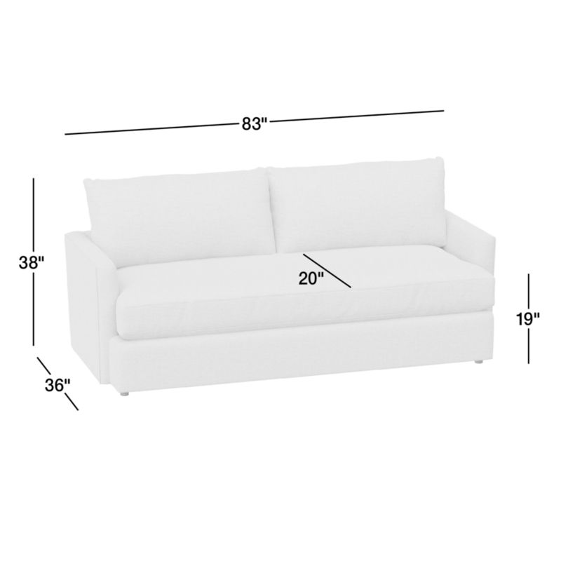 View Lounge Classic Bench 83" Sofa - image 3 of 8