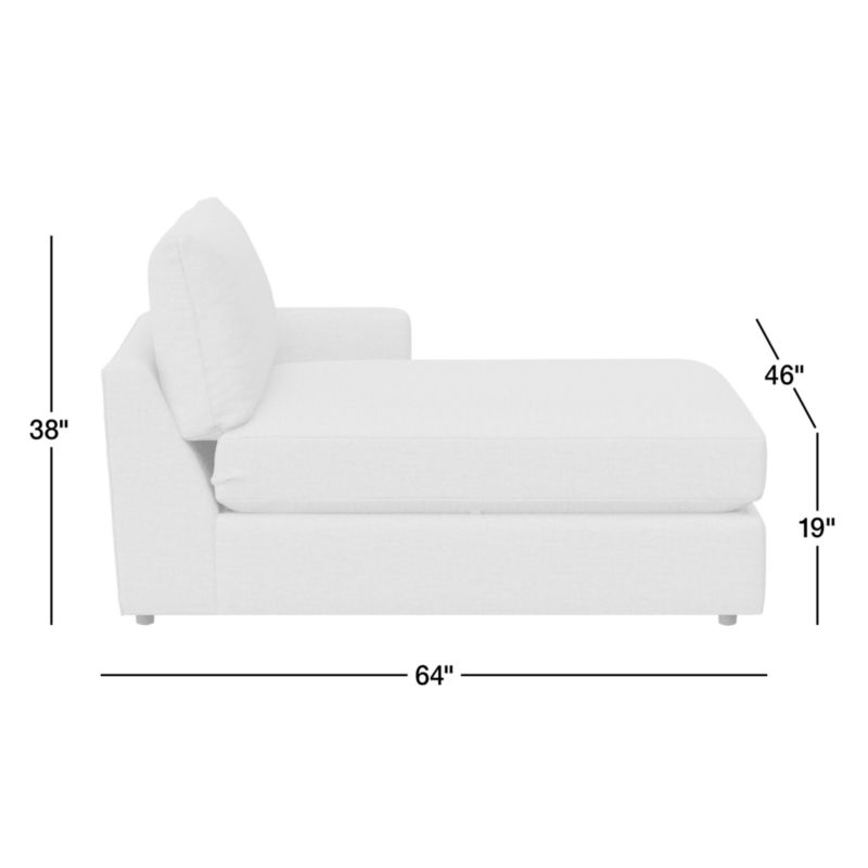 View Lounge Classic Right-Arm Storage Chaise - image 3 of 4