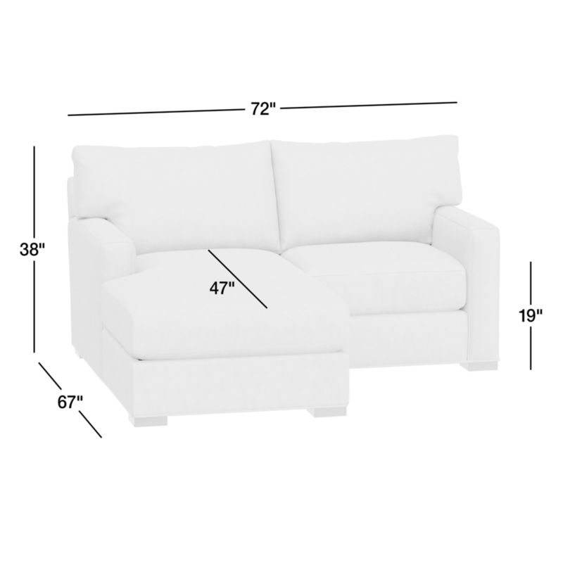 View Axis Classic 2-Piece Sectional Sofa with Chaise - image 3 of 8