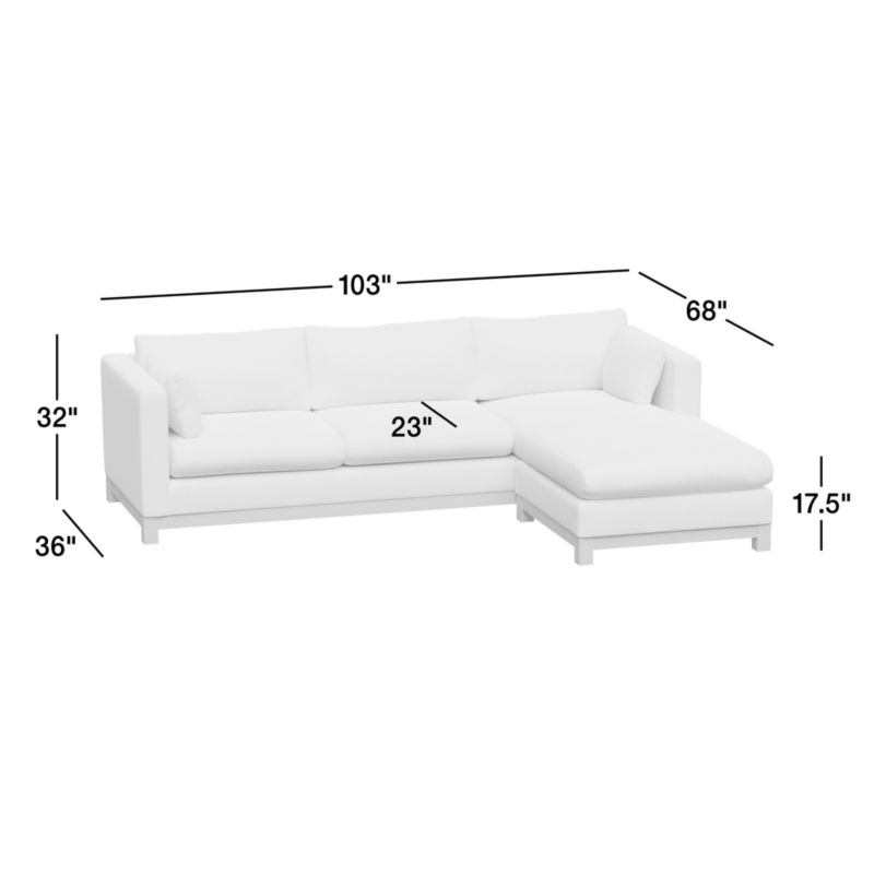 View Pacific Wood Reversible Chaise Lounger - image 3 of 12