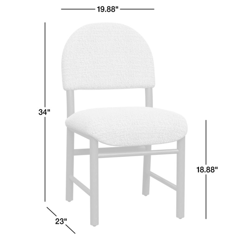 View Cambre Upholstered Dining Side Chair - image 3 of 8