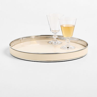 View Romeo 15" Round Tray by Laura Harrier & Tiffany Howell details