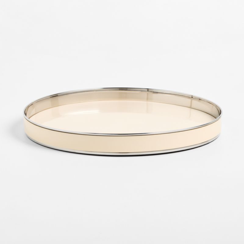 Romeo 15" Round Tray by Laura Harrier & Tiffany Howell - image 3 of 5