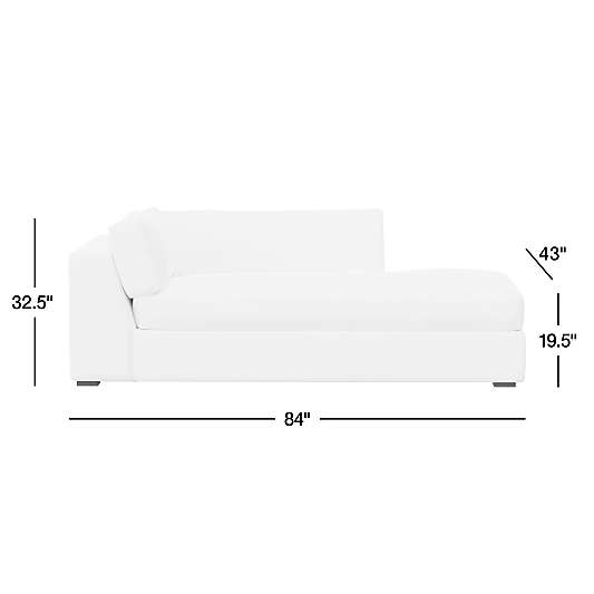 Oceanside Deep Right-Arm Corner Bumper Sectional Piece