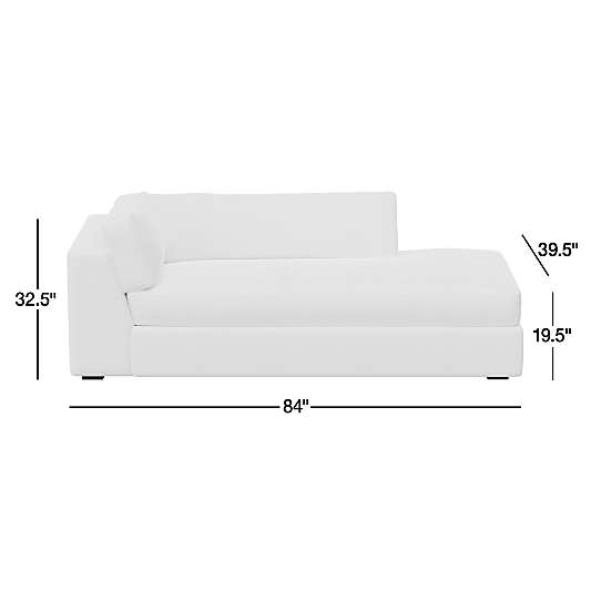 Oceanside Right-Arm Corner Bumper Sectional Piece