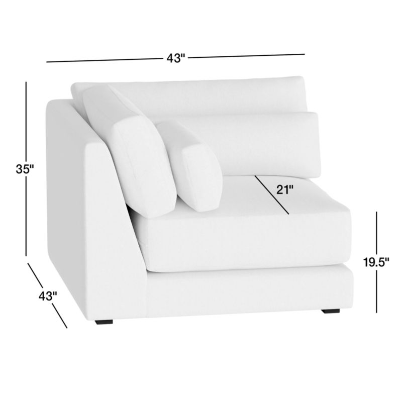 Retreat Corner Sectional Piece