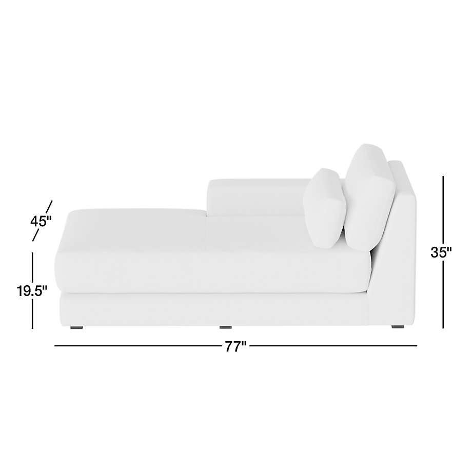 View Retreat Right-Arm Sofa Sectional Piece - image 6 of 7