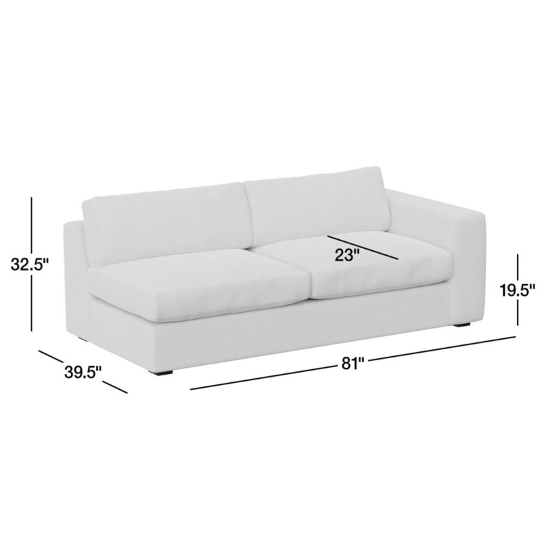 Oceanside Right-Arm Sofa