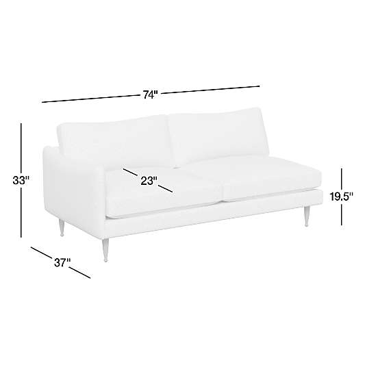 Cosgrove Left-Arm Sofa Sectional Piece