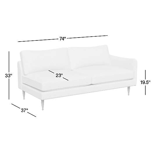 Cosgrove Right-Arm Sofa Sectional Piece