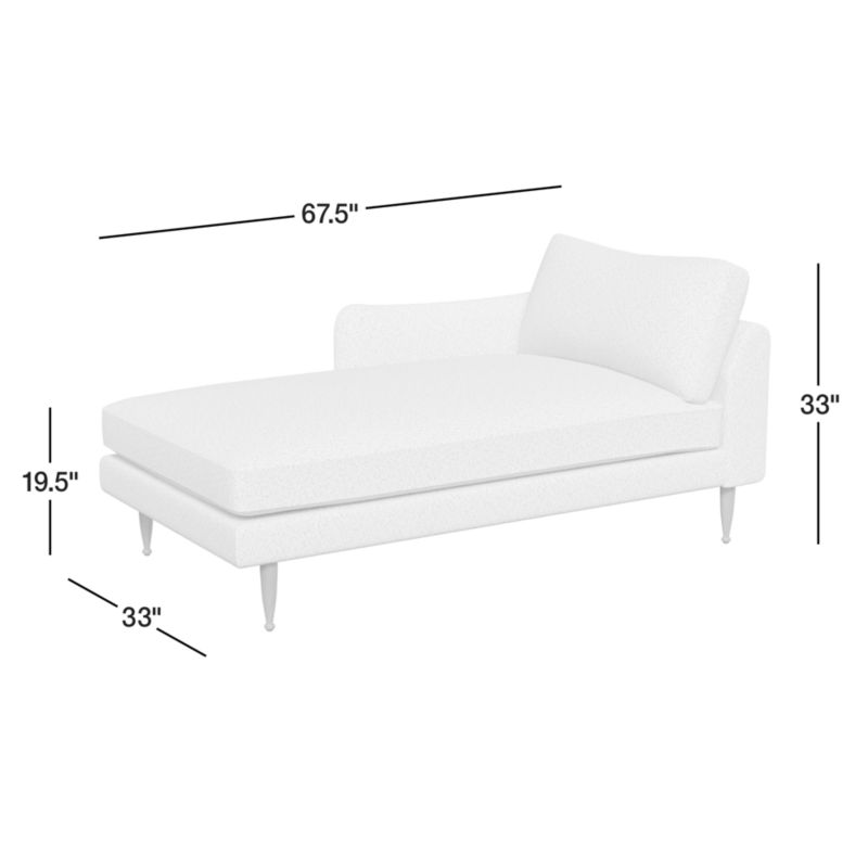 View Cosgrove Left-Arm Chaise Lounge Sectional Piece - image 3 of 3