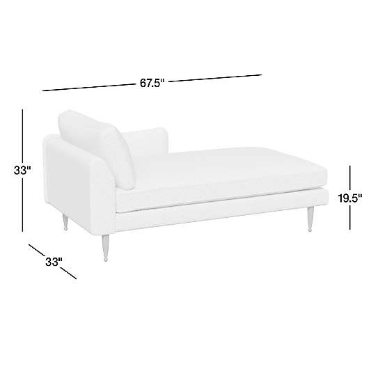 Cosgrove Right-Arm Chaise Lounge Sectional Piece