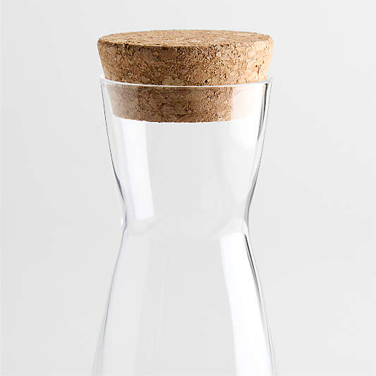 18.5-oz. Glass Carafe with Cork Lid