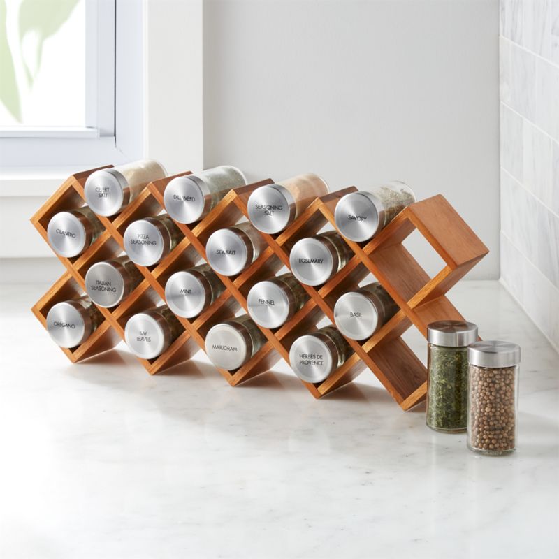 Seasoning rack outlet