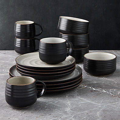 View 18th Street 16-Piece Dinnerware Set with Cereal Bowl details