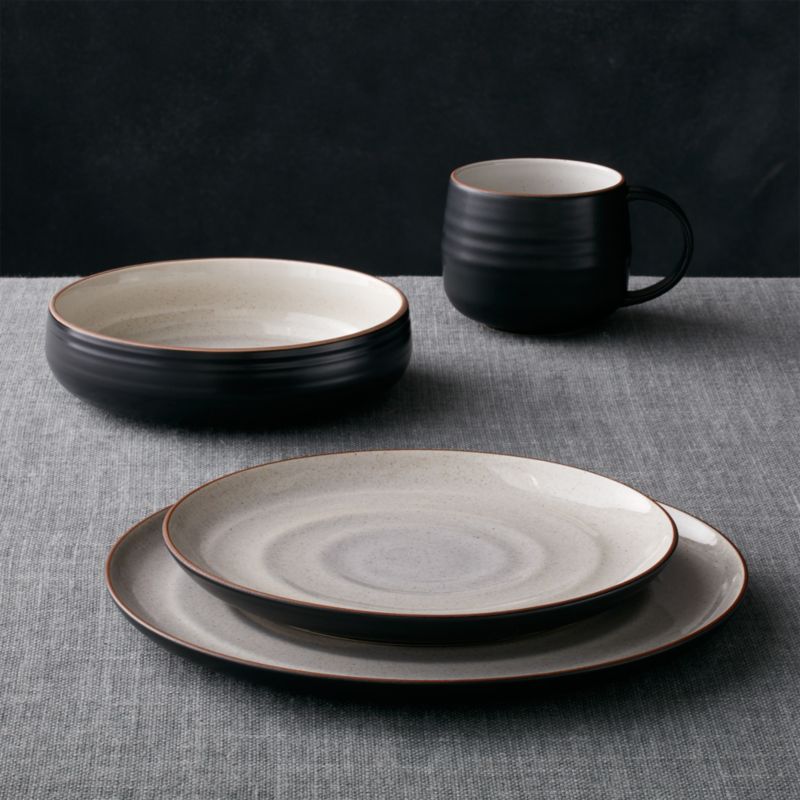 18th Street 4-Piece Place Setting with Low Bowl - image 0 of 10