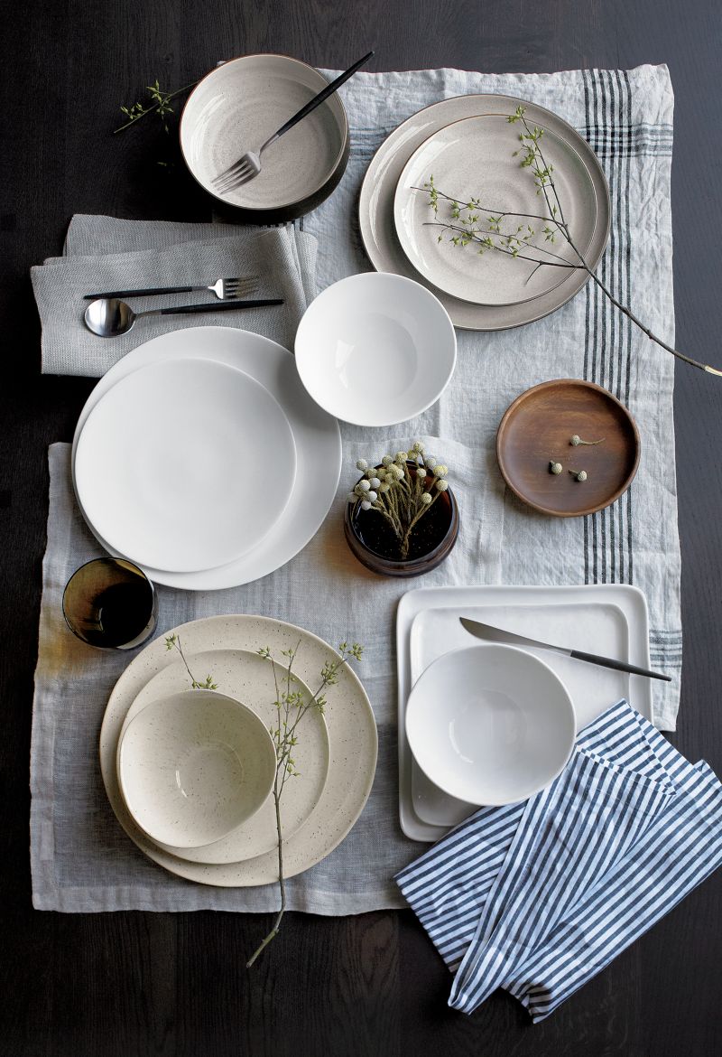 Crate & barrel dishes hotsell