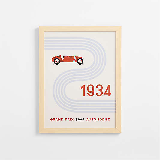 1934 Automobile Wall Art Print