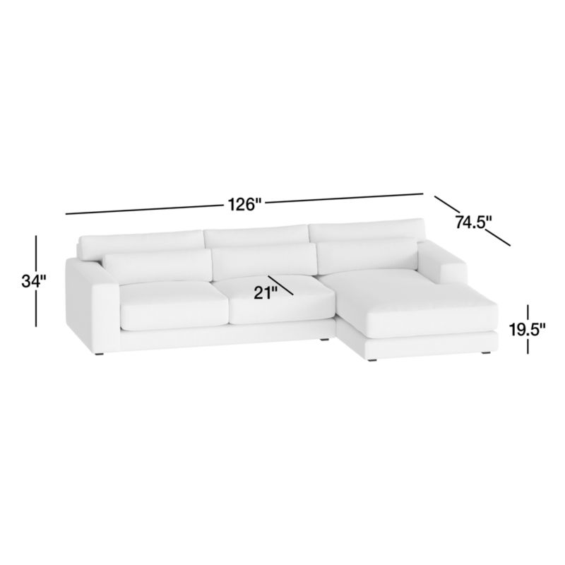 View Retreat 2-Piece Chaise Sectional Sofa - image 2 of 11