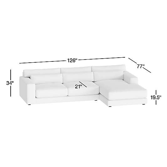 Retreat 2-Piece Chaise Sectional Sofa