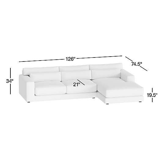 Retreat 2-Piece Chaise Sectional Sofa