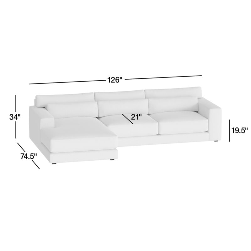 View Retreat 2-Piece Chaise Sectional Sofa - image 2 of 10