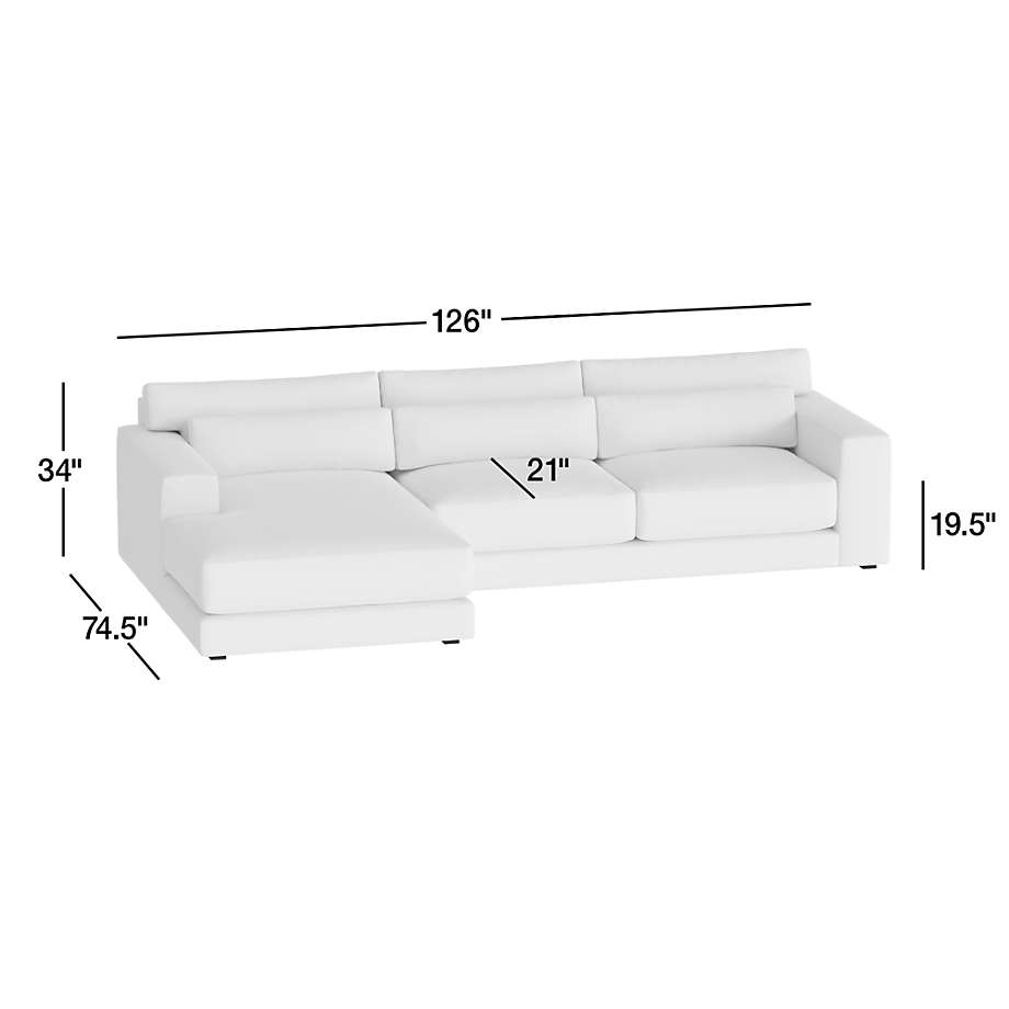 View Retreat 2-Piece Sectional Sofa with Chaise Lounge - image 4 of 13