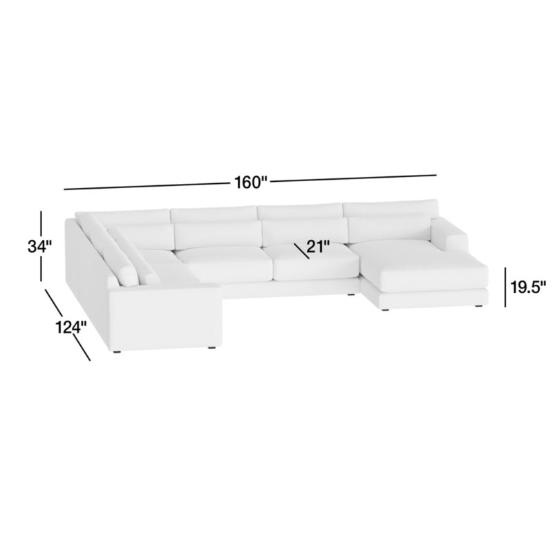 View Retreat 4-Piece L-Shaped Sectional Sofa - image 2 of 9