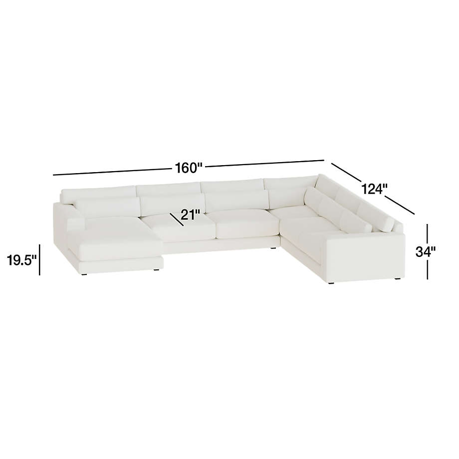View Retreat 4-Piece L-Shaped Sectional Sofa with Chaise Lounge - image 4 of 10