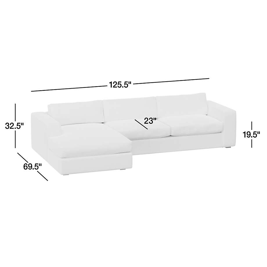 View Oceanside 2-Piece Chaise Sectional Sofa - image 3 of 16