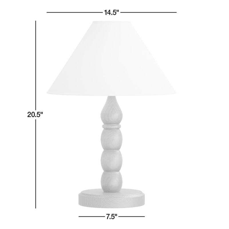 View Jenny Lind Maple Wood Kids Table Lamp - image 3 of 10