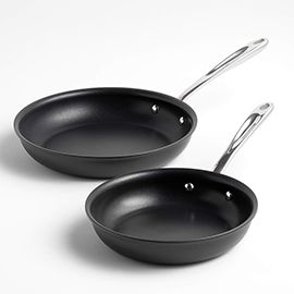 All-Clad ® HA1 Curated Hard-Anodized Non-Stick Frying Pans, Set of 2