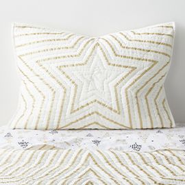 Organic Gold Star Quilt