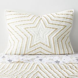 Organic Gold Star Quilt