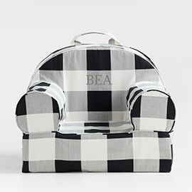 Buffalo Check Kids Small Lounge Nod Chair