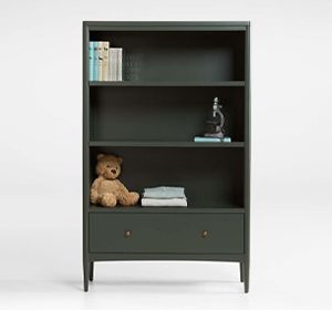 Hampshire Tall Wood 3-Shelf Bookcase