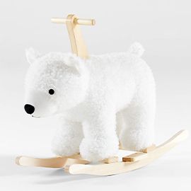 Polar Bear Toddler Rocker Toy