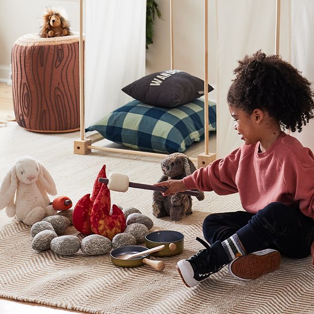 Plush Campfire Kids Playset