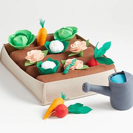 Felt Garden Kids Playset