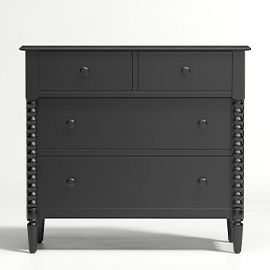 Jenny Lind Wood 4-Drawer Dresser