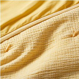 Aire Washable Yellow Baby Crib Quilt