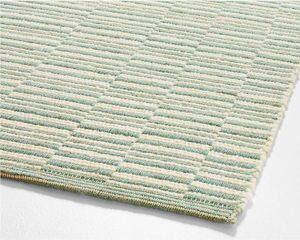 Stepped Flatweave Wool & Jute Rug